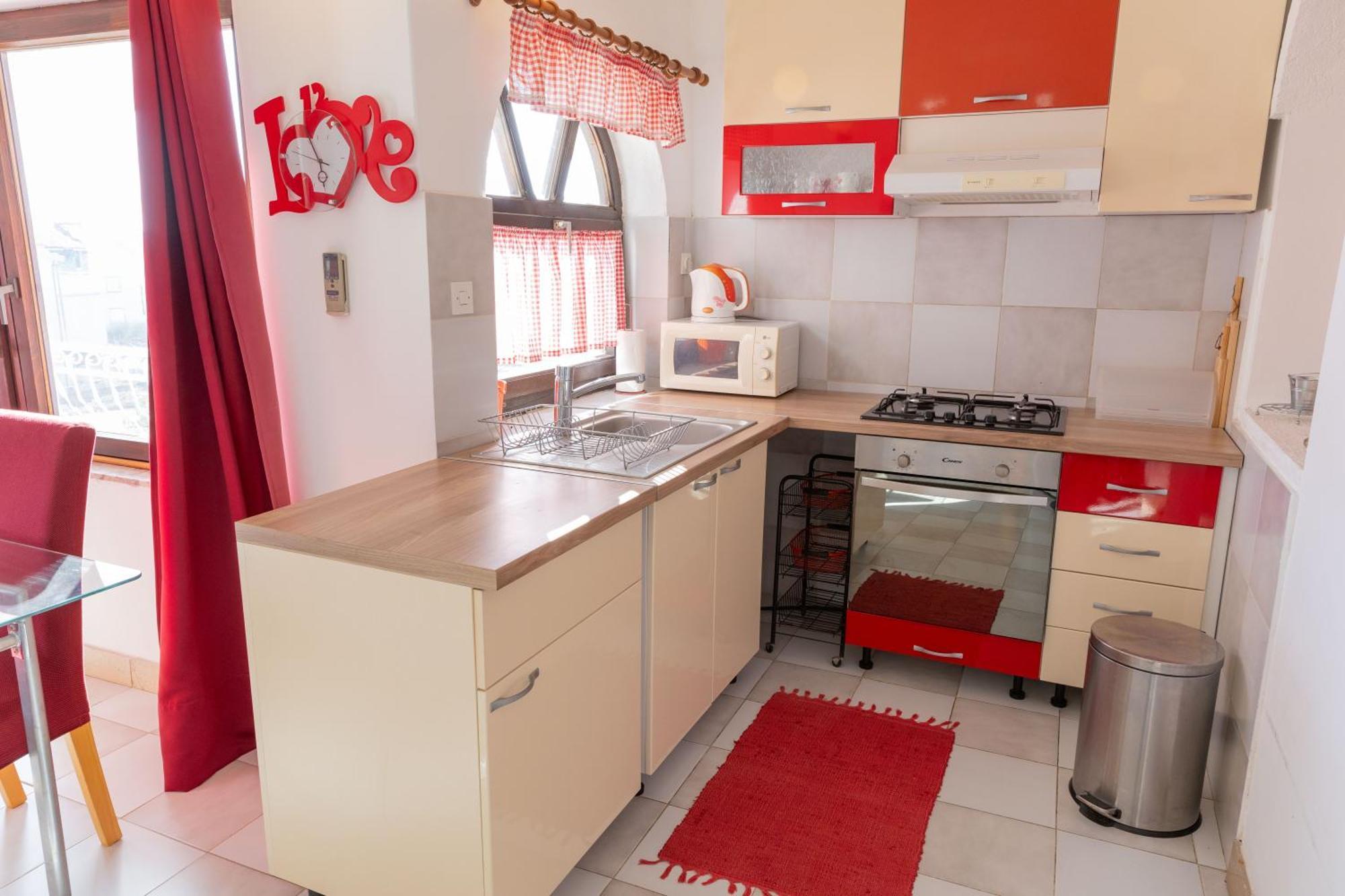 Apartmani Trlaja Vodice Esterno foto